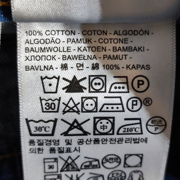 Levi's 505™ Jeans Regular Fit Men's size W38L34 denim blue straight leg classic - Picture 8 of 14